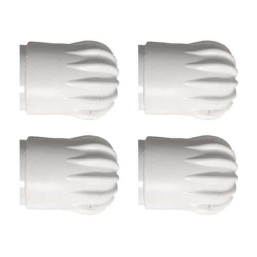 Replacement Leg Caps for Ironing Boards 1.25"D, White